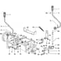 150 MS - Bertolini Sickle Bar Mower Control box (Gearbox) Diagram