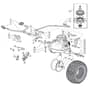 1530H - 2015-2019 - 2T2120483/M15 - Mountfield Ride On Mower Transmission Diagram