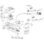 1530H - 2020-2021 - 2T2120483/M20 - Mountfield Ride On Mower Engine Assy Diagram