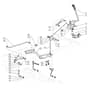 1538H - 2016-2019 - 2T2620483/M16 - Mountfield Ride On Mower Cutting plate lifting Diagram