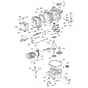 1538H - 2016-2019 - 2T2620483/M16 - Mountfield Ride On Mower Piston Diagram