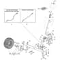 1538H - 2016-2019 - 2T2620483/M16 - Mountfield Ride On Mower Steering Diagram