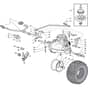 1538H-SD - 2015-2020 - 2T0630483/M15 - Mountfield Ride On Mower Hydro-Gear Diagram