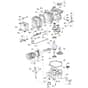 1538M - 2016-2019 - 2T2520483/M16 - Mountfield Ride On Mower Piston Diagram