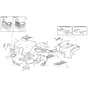 1538M - 2020 - 2T2520483/M20 - Mountfield Ride On Mower Body Diagram