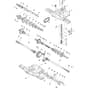 1540M - 2008 - 299911483/UMT - Mountfield Ride On Mower Transmission. Diagram