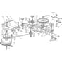 1540M - 2010 - 2T0710483/M10 - Mountfield Ride On Mower Transmission Diagram