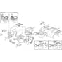 1543H-SD - 2024-2025 - 2T1210483/M25 - Mountfield Ride On Mower Body Diagram