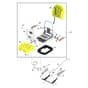 John Deere 1550 - PC12157 - Seat Kit - ST1064253
