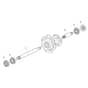 John Deere 1550 - PC12157 - Rear Shaft - ST786859
