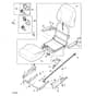 John Deere 1550 - PC12157 - Seat Kit - ST789350