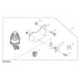 John Deere 1565 - PC10341 - Warning Beacon - ST452011