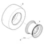 John Deere 1570 - PC12158 - Tires Kit - ST810778