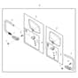 John Deere 1570 - PC12158 - Mirror Kit - ST812775