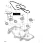 John Deere 1575 - PC12159 - Belt Idlers (090001 - ) - ST1065332
