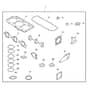 John Deere 1575 - PC12159 - Gasket Set - ST784061