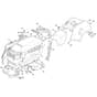 1636M - 2015 - 2T0330483/M15 - Mountfield Ride On Mower Body Diagram
