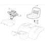 1638H Twin - 2019 - 2T2610683/M19 - Mountfield Ride On Mower Seat Diagram