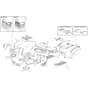 1638H Twin - 2020 - 2T2610683/M20 - Mountfield Ride On Mower Body Diagram