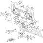 1638H Twin - 2020 - 2T2610683/M20 - Mountfield Ride On Mower Rear Plate Diagram