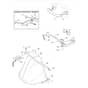 1638H Twin - 2022-2023 - 2T2630483/M22 - Mountfield Ride On Mower Options Diagram