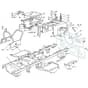 1640H - 2008 - 299941683/UM8 - Mountfield Ride On Mower Frame Diagram