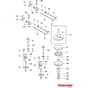 1643H-SD - 2019 - 2T1200683/M19 - Mountfield Ride On Mower Camshaft Diagram