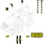 1643H-SD Twin - 2022 - 2T1220483/M22 - Mountfield Ride On Mower Labels Diagram