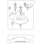1736H Twin - 2020-2022 - 2T0440483/M20 - Mountfield Ride On Mower Cutting Deck Assy - NJ92 Diagram