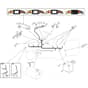 1736H Twin - 2022-2023 - 2T0785483/M22 - Mountfield Ride On Mower Electrics Diagram