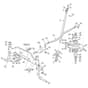 1736H Twin - 2022-2023 - 2T0785483/M22 - Mountfield Ride On Mower Steering Diagram