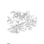 1740H - 2004 - 13-2654-14 - Mountfield Ride On Mower Chassis Diagram