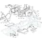 1740H - 2010 - 2T0930283/M10 - Mountfield Ride On Mower Frame Diagram