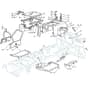 1840H - 2010 - 2T5662483/BM9 - Mountfield Ride On Mower Frame Diagram