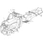 1840M - 2004-2006 - 299911883/MO6 - Mountfield Ride On Mower Body Diagram