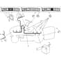 1840M - 2004-2006 - 299911883/MO6 - Mountfield Ride On Mower Electric Equipment Diagram