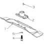 Masport 200ST - 483809 - Sept 2015 7960907 - 460mm Blade Assembly A 8019362 - 8126291