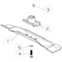 Masport 200ST - 48380 - Sept 2015 - Blade Assembly 8019362 - 8126291