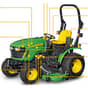 John Deere 2027R Compact Tractor - Quick Reference Guide