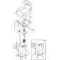 2105M - 2004 - 13-2715-94 - Mountfield Front Mower Seat Diagram