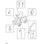 2125H - 2004 - 13-2716-94 - Mountfield Front Mower Accessory Bags Diagram