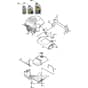 2125M - 2009 - 13-2705-99 - Mountfield Front Mower Engine Diagram
