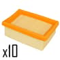Stihl TS400 Main Paper Air Filters, Pack of 10