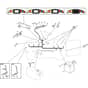 2240H Twin - 2021 - 2T0970483/M21 - Mountfield Ride On Mower Electric Equipment Diagram