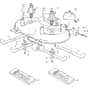 2240H Twin - 2019-2020 - 2T0980283/M19 - Mountfield Ride On Mower Cutting Plate Diagram