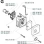 Husqvarna 225 B - 2001-Current - Carburetor / Air Filter