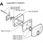 Husqvarna 225 BX - VACUUM KIT 2001-Current - Muffler