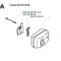 Husqvarna 225 HBV - 2000-Current - Muffler