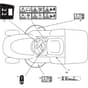 2348H - 2009 - 2T8686483/UM9 - Mountfield Ride On Mower Labels Diagram