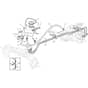 2348H 4WD - 2009 - 2T8786483/BM9 - Mountfield Ride On Mower Transmission Group Diagram